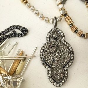 Stella & Dot Relic Pendant Necklace